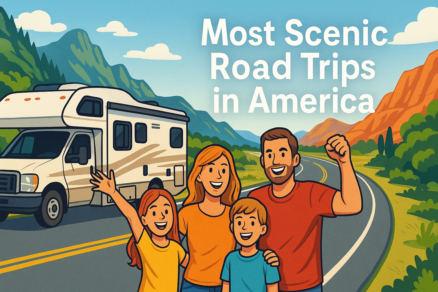 Most Scenic Road Trips in America